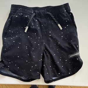 Legends Boys “Little Luca” Black and White  Shorts